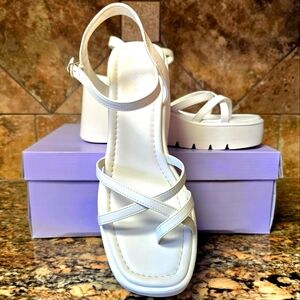 MADDEN GIRL VAULTT WEDGE SANDALS